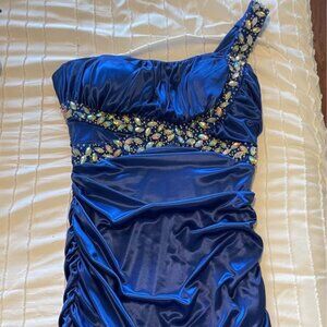 Cobalt blue Mini dress